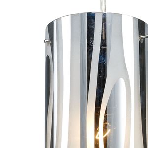 Chromia 4'' Wide 1-Light Mini Pendant - Polished Chrome 2