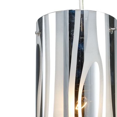 Chromia 4″ Wide 1-Light Mini Pendant - Polished Chrome