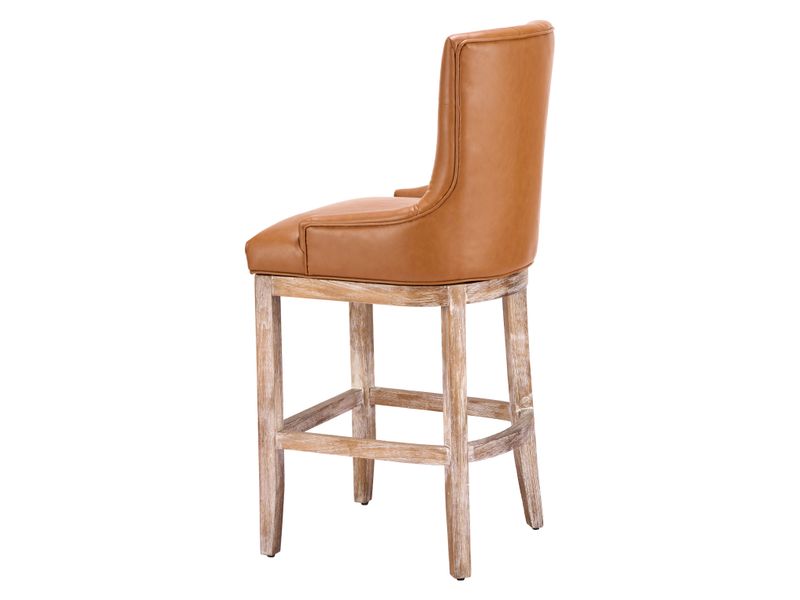 Nuby Swivel Barstool Brown 6