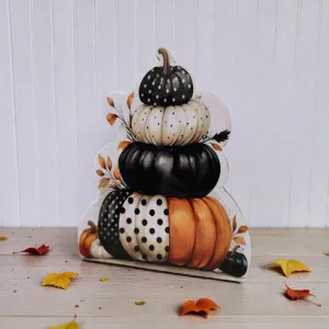 Whimsy Pumpkin Stack 8.7x7.3in 1