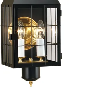 American Heritage 21.75'' High 2-Light Outdoor Sconce - Black 4