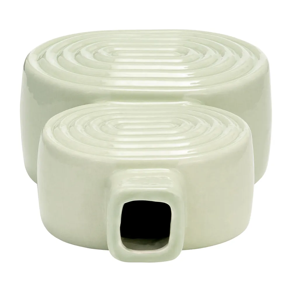 LEONAGATE GREEN VASE 10 (IN)