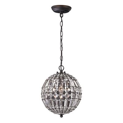 Ifrit 10.5″ Wide Outdoor Pendant - Dark Bronze