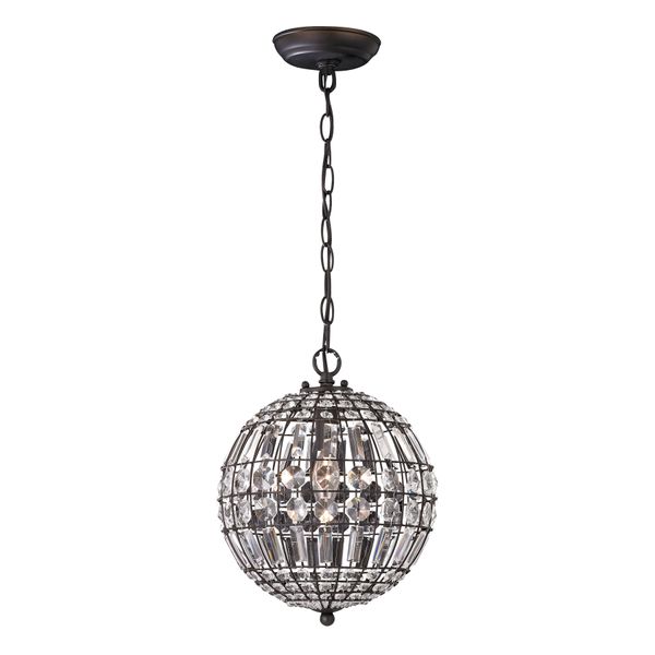 Ifrit 10.5'' Wide Outdoor Pendant - Dark Bronze