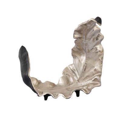 Lamina Leaf Object - Silver