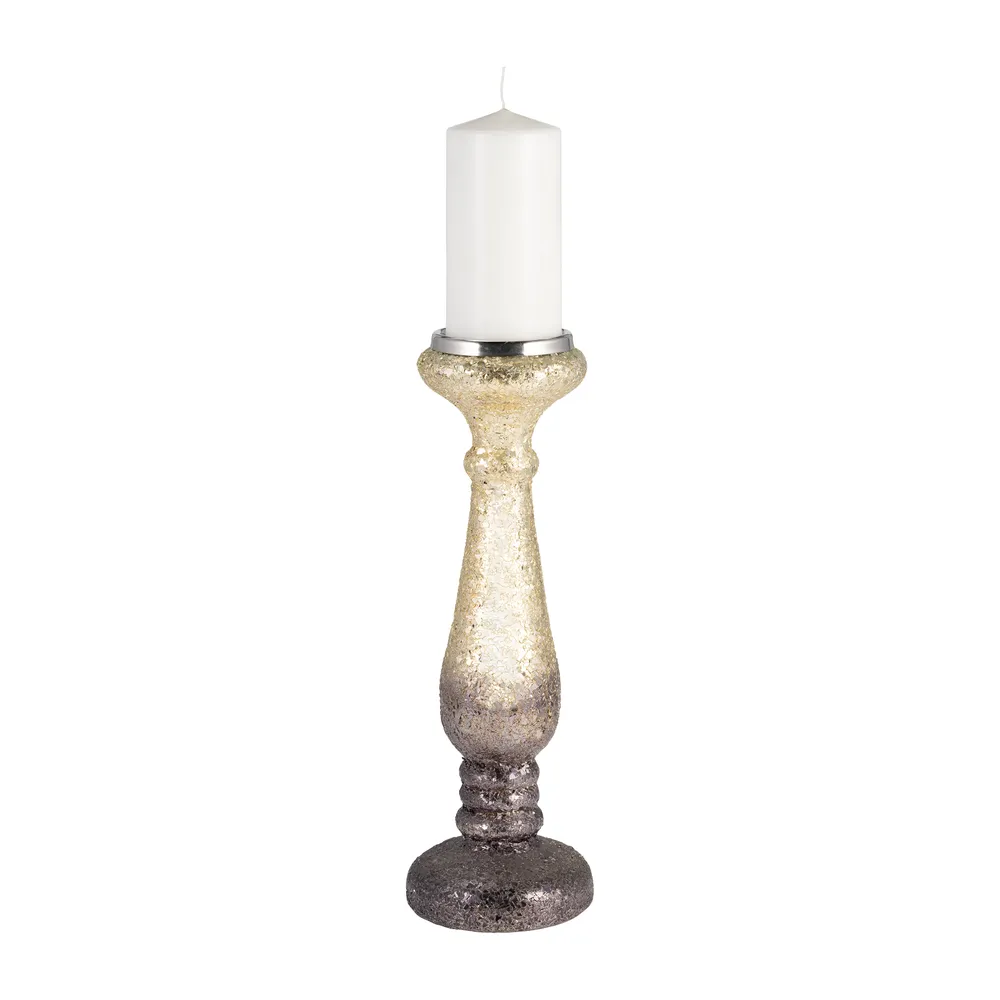 EASTONLAND PURPLE CANDLE HOLDER 16 (IN)