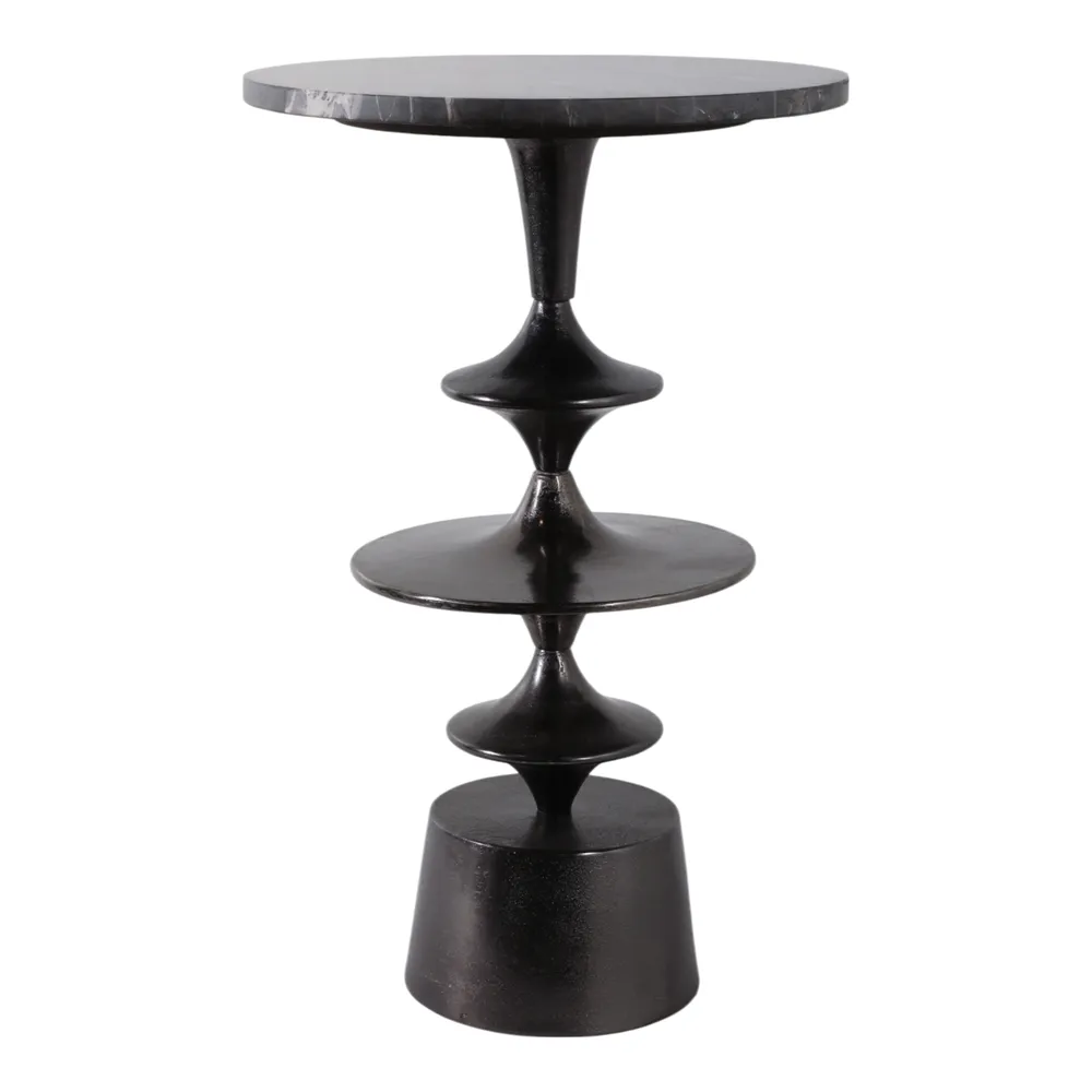 BRONSONHAM BLACK TABLE 26 (IN)