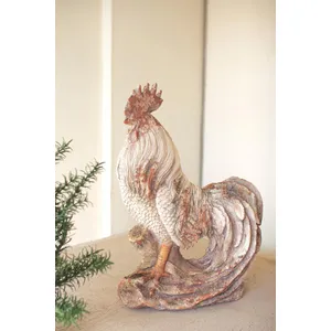 Faux Concrete Rooster 1
