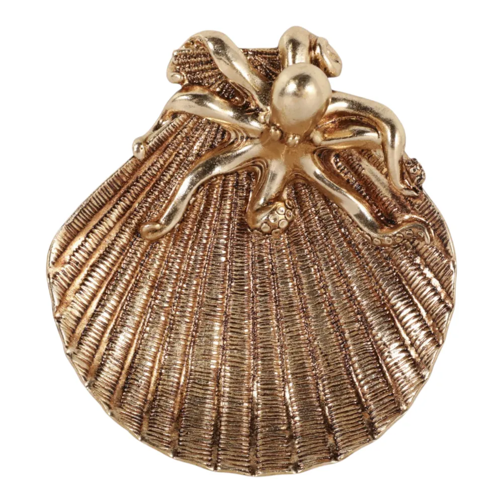 HANKWOOD GOLD TRINKET DISH 2 (IN)