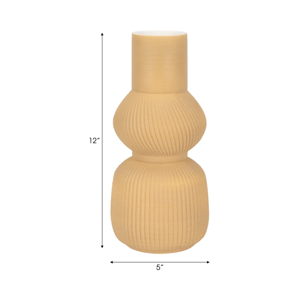 MORRISFORD BROWN VASE 12 (IN)