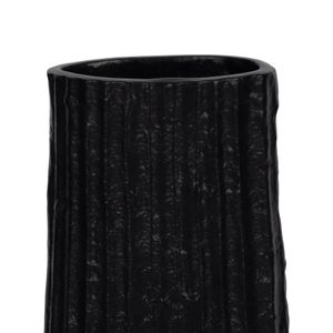 HAZENSTONE BLACK VASE 48 (IN) 6