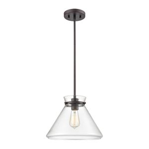 Mickley 12'' Wide 1-Light Mini Pendant - Oil Rubbed Bronze 1