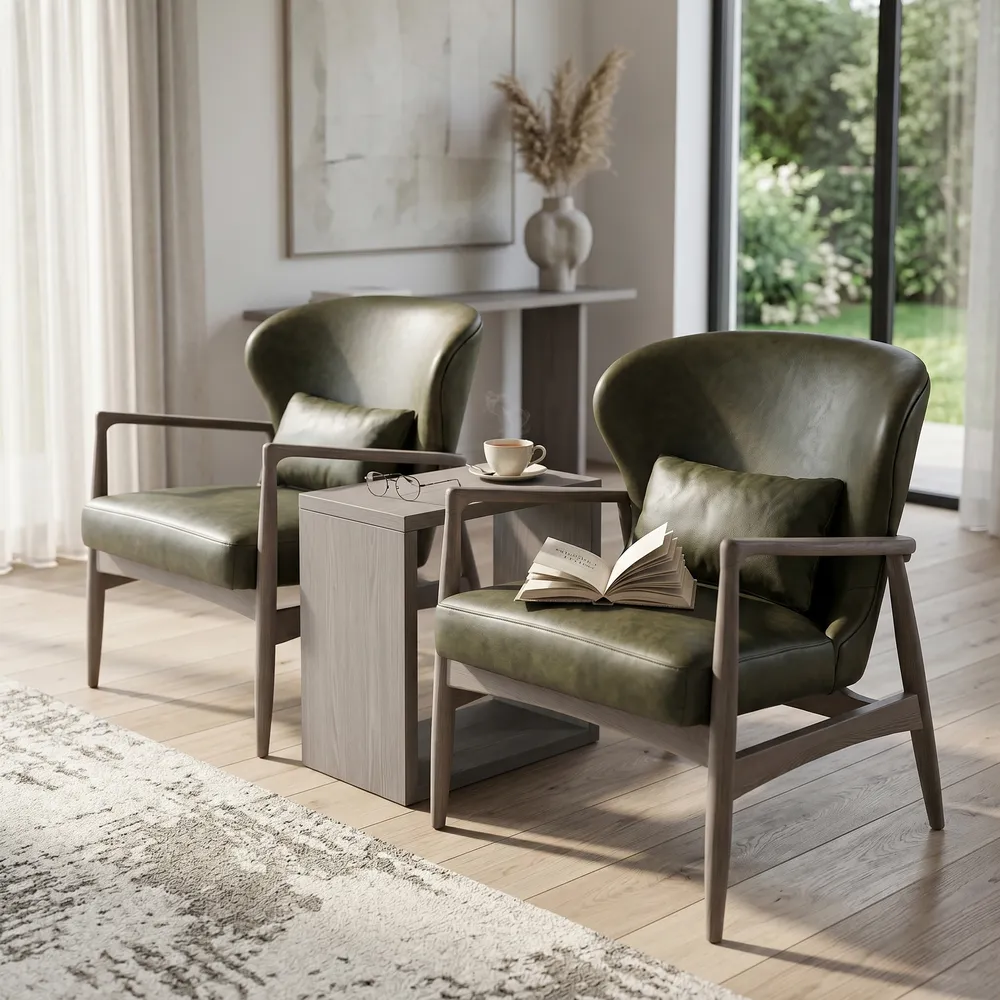 TANNERTON GREEN CHAIR 33 (IN)