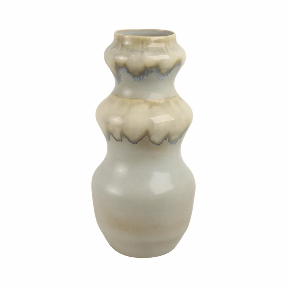 CHASEBURN GRAY VASE 19 (IN)