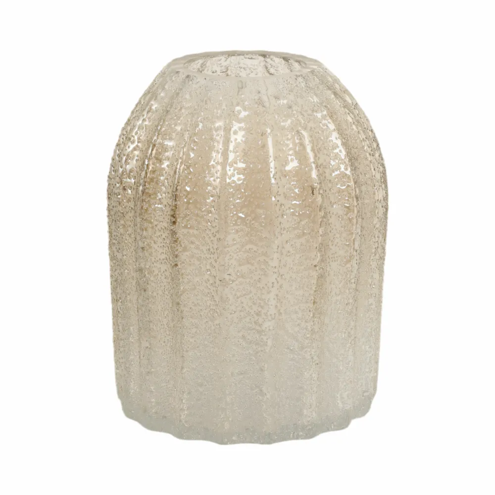SYLVANMILL GOLD GLASS VASE 8 (IN)