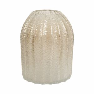SYLVANMILL GOLD GLASS VASE 8 (IN) 1