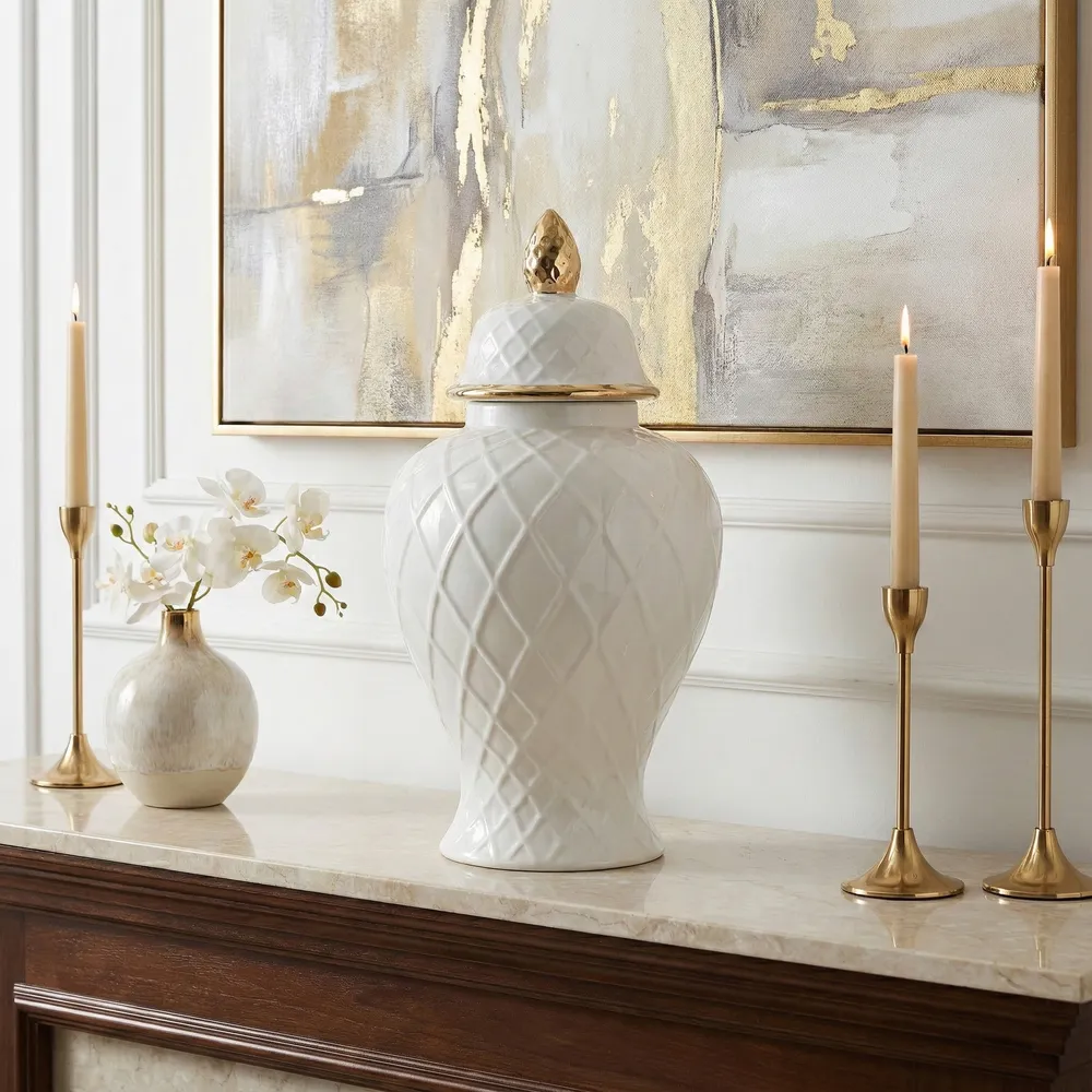 CAMDENBROOK WHITE CHINOISERIE 20 (IN)