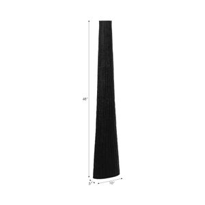 HAZENSTONE BLACK VASE 48 (IN) 10