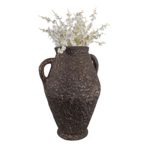 NATESTONE BROWN VASE 31 (IN) 3