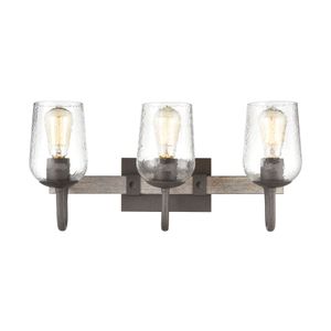 Dillon 22'' Wide 3-Light Vanity Light - Vintage Rust 2