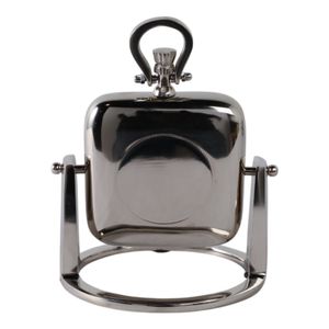 HARPERWICK SILVER CLOCK 9 (IN) 5