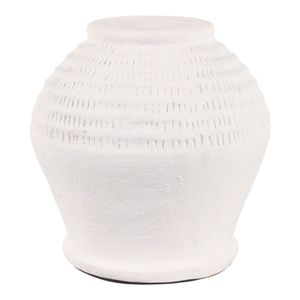 ROWANWORTH WHITE VASE 11 (IN) 5