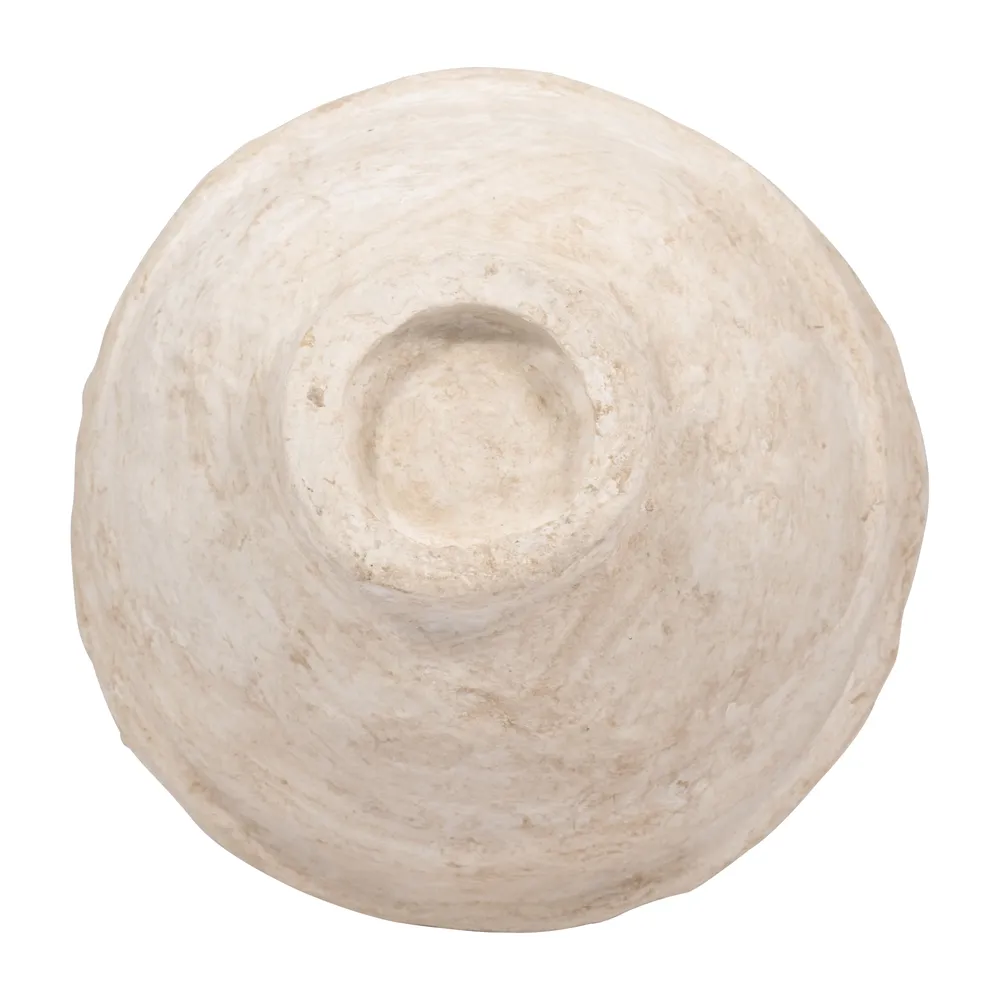 FERRIS WHITE VASE 15 (IN)