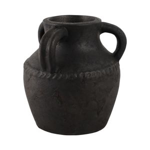 NOELWIND BLACK VASE 10 (IN) 4