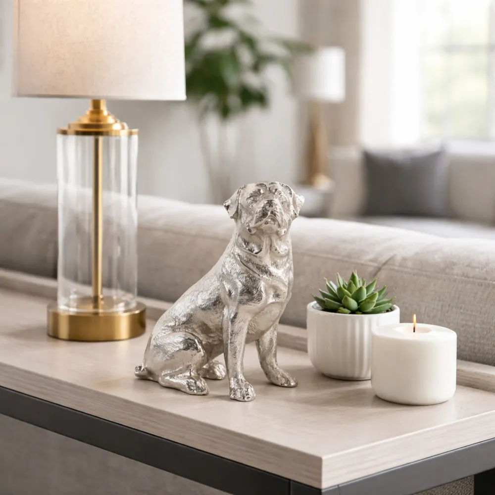 IVYMILL SILVER DECOR 7 (IN)