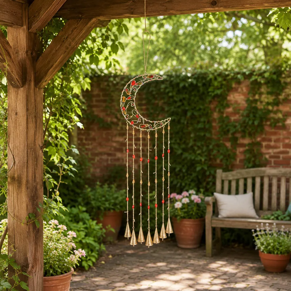 MERCERGATE ORANGE WIND CHIME 35 (IN)
