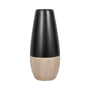 HAWLEYCROSS BLACK VASE 17 (IN) 4