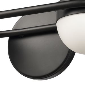 Nelly 14'' Wide 2-Light Vanity Light - Matte Black 5