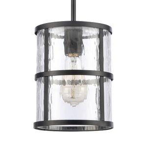 Solace 7'' Wide 1-Light Mini Pendant - Matte Black 4