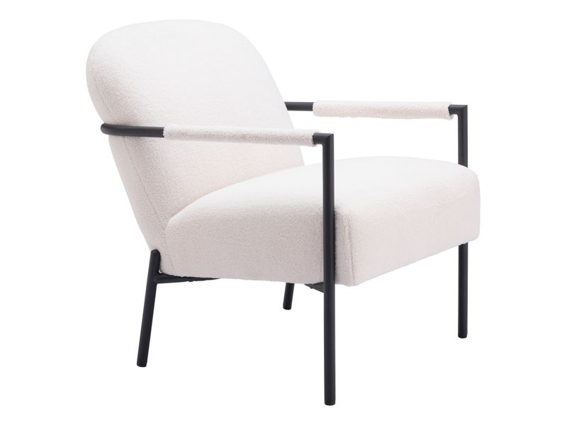 Chicago Accent Chair Ivory 7