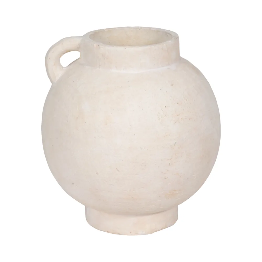 CORBINFORD WHITE VASE 12 (IN)