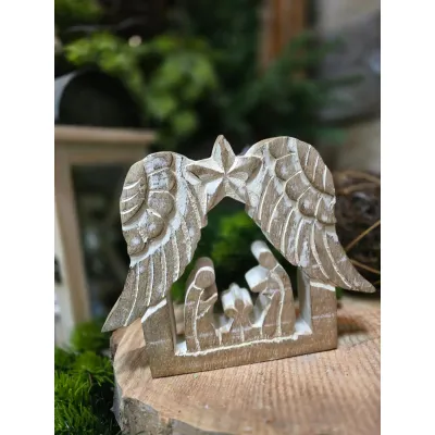 Nativity Wings 7.9x6.3in