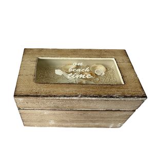 7" WINDOW BOX WITH ON BEACH TIME 1
