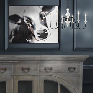 Lucy the Cow Framed Wall Art 7