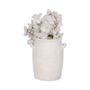 FRAZERCROSS WHITE VASE 8 (IN) 3
