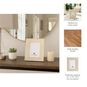 FOLEYOAK IVORY FRAME 8 (IN) 9