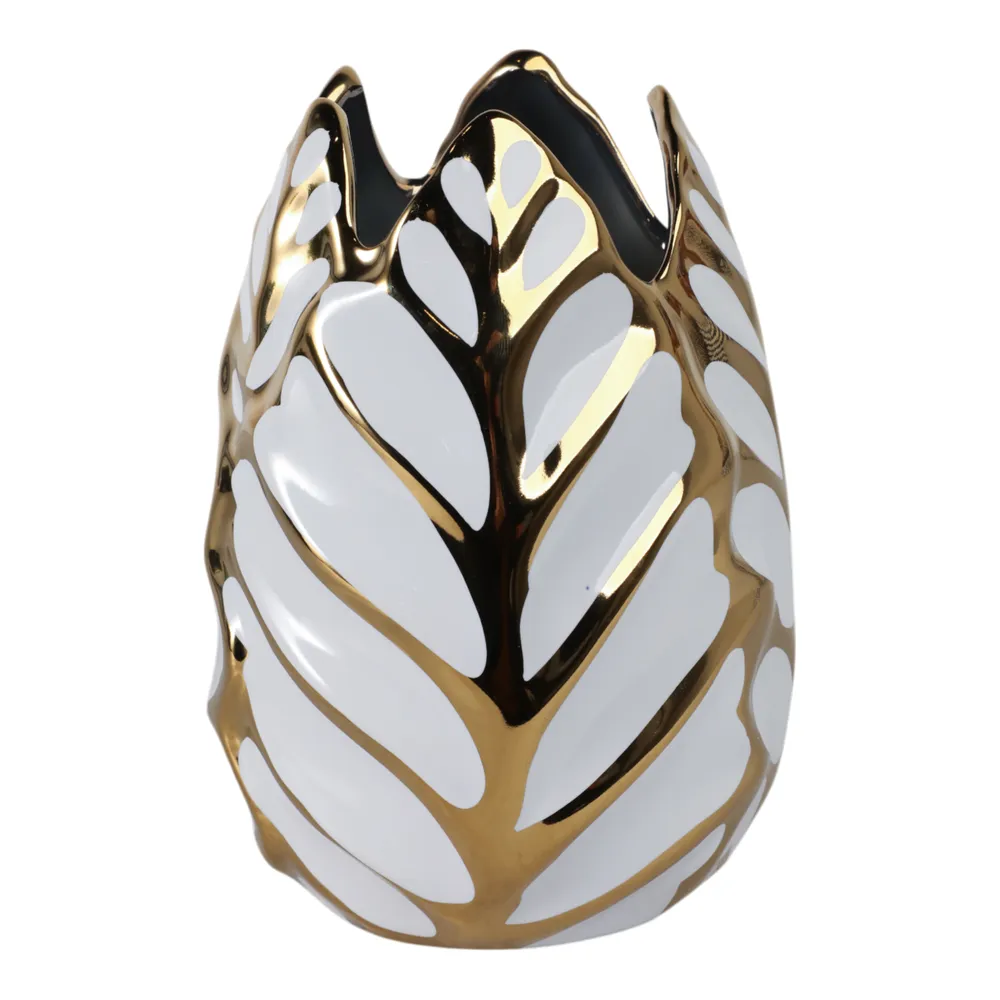 COLEHAM GOLD VASE 8 (IN)