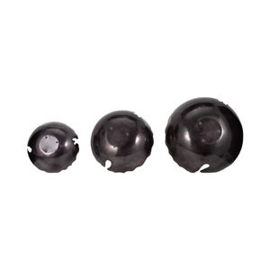 BRENTONSTONE SET OF 3 BLACK BOWLS 6 (IN) 8