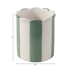 CHAPINHAVEN GREEN PENCIL CUP 4 (IN) 9
