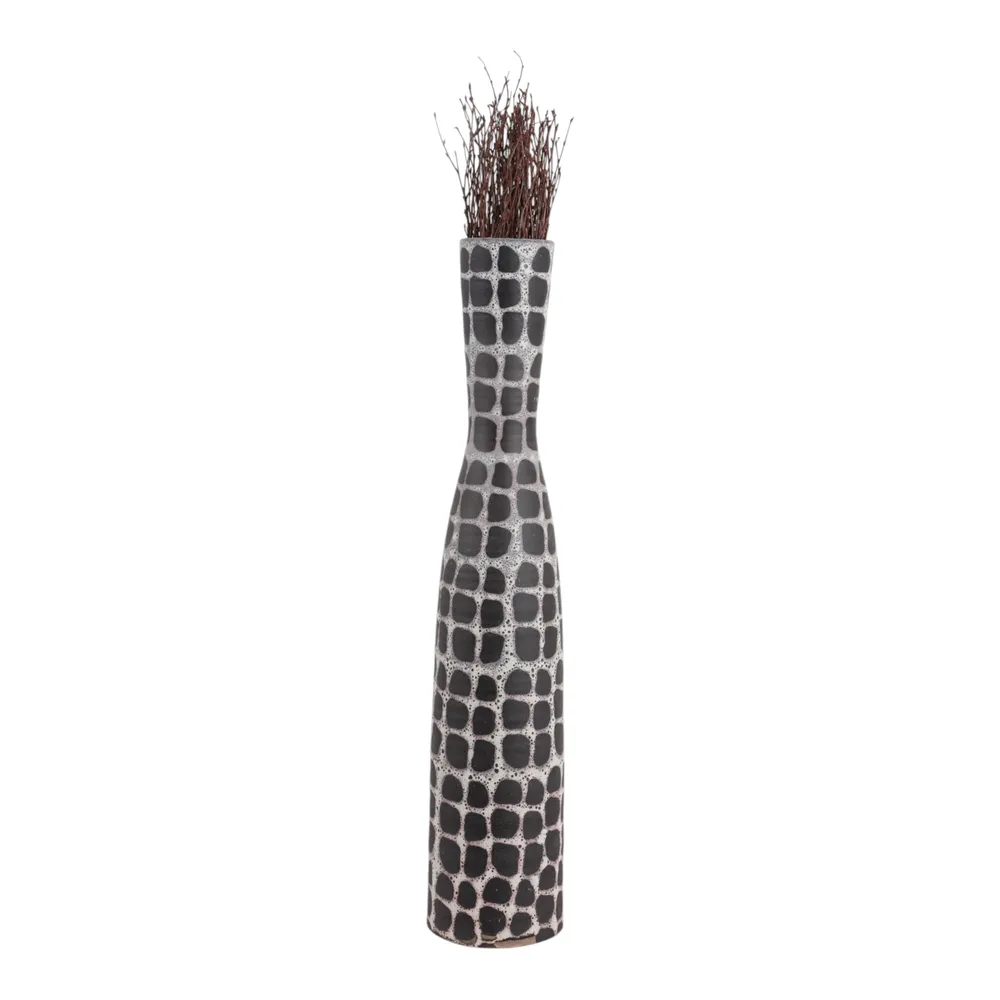 GAINES BLACK VASE 30 (IN)