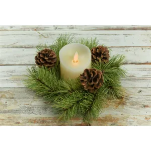 Dakota Pine 6.5in Candle Ring 1