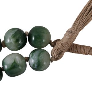 ROSSROSE GREEN BEAD 1 (IN) 7