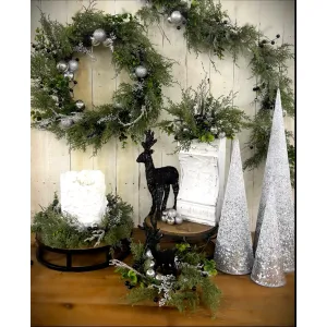 Winterberry Dazzle 4.5in Candle Ring 2