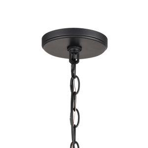 Barrow 22'' Wide 6-Light Chandelier - Matte Black 4