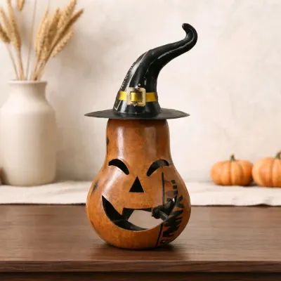 Witchling Pumpkin 7x5x13.75in