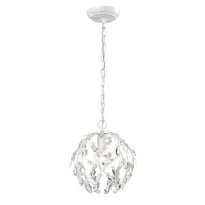 Circeo 10'' Wide 1-Light Mini Pendant - Antique White 1